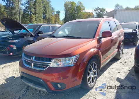 2013 Dodge Journey Sxt z USA, uszkodzony, nr VIN 3C4PDCBG7DT522289